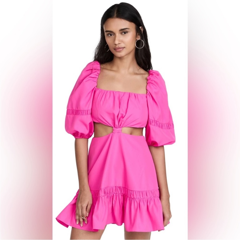 M ALEXIS Bertana Mini Dress Magenta Pink